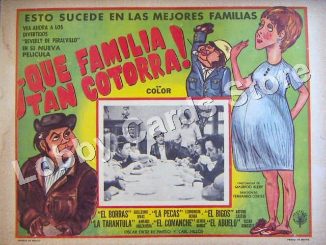JORGE ORTIZ PINEDO/QUE FAMILIA TAN COTORRA
